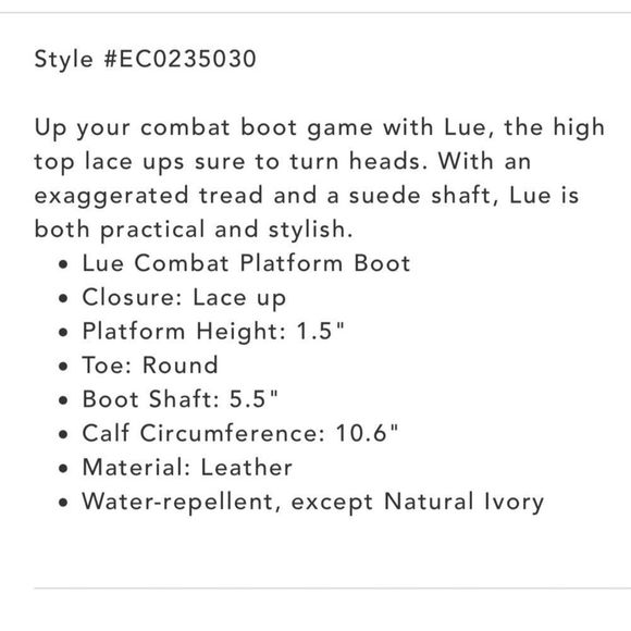 🎉HOST PIC🎉 NWT Sam Edelman Lue Combat Boot - Picture 11 of 11